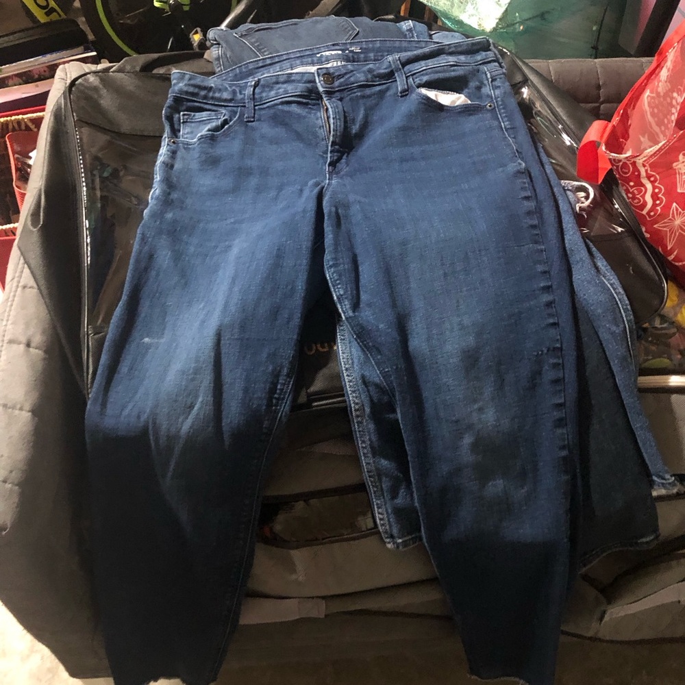 Old Navy Dark Blue Skinny Jeans